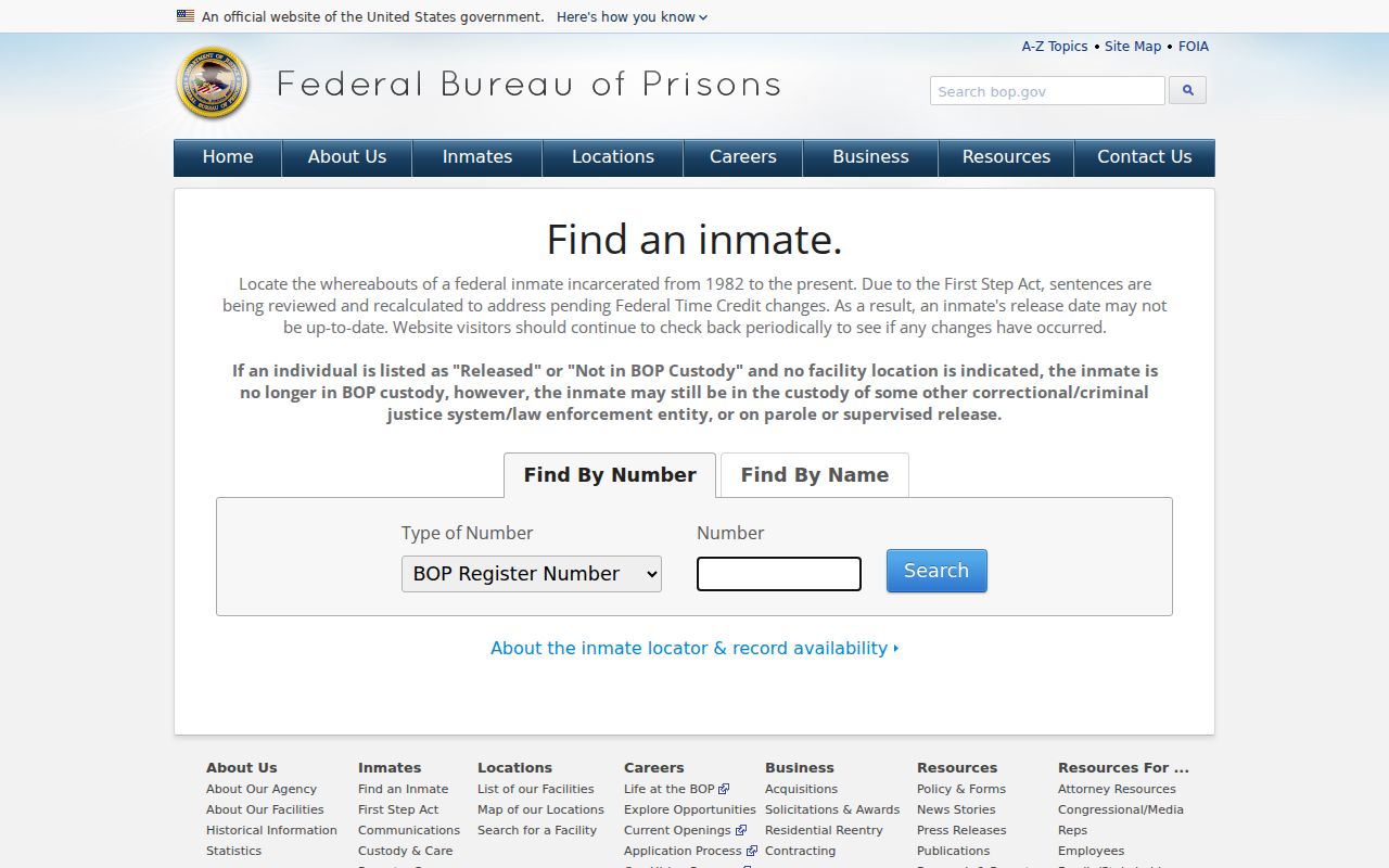 Daviess County arrest lookup federal inmate locator