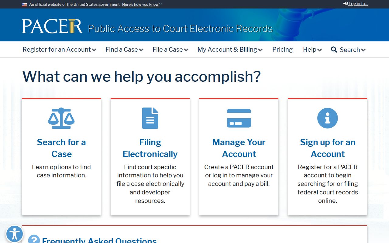 Daviess County criminal court cases federal PACER search
